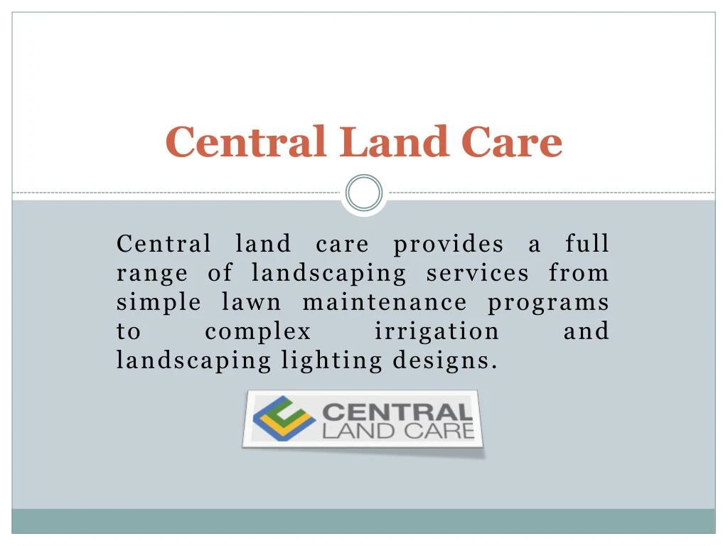 central land care n.
