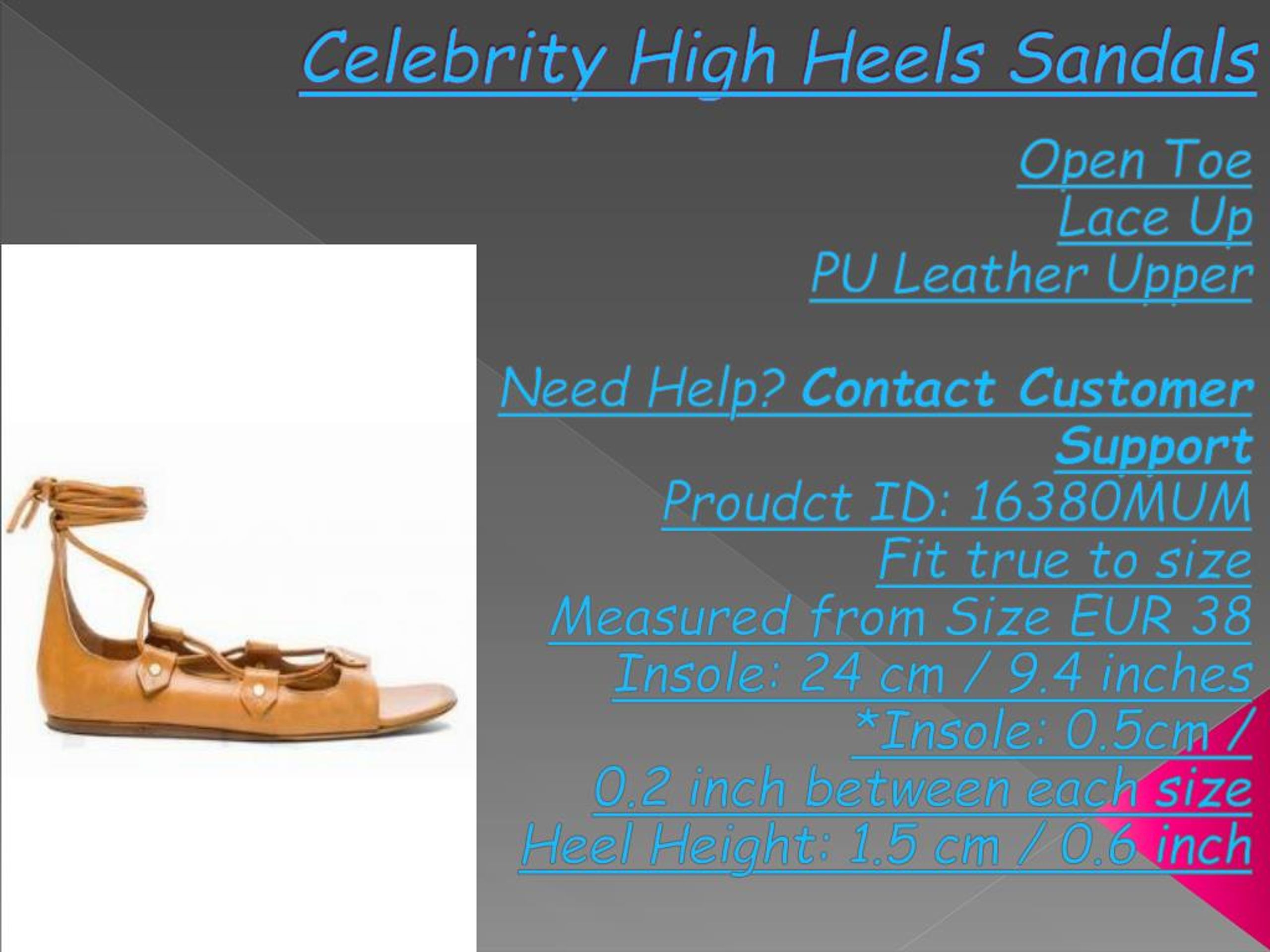 PPT - Celebrity High Heels Sandals 