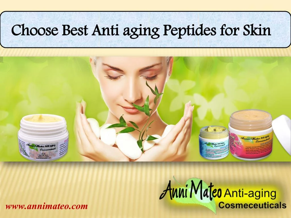 PPT - Choose best Anti aging Peptides for Skin PowerPoint Presentation ...