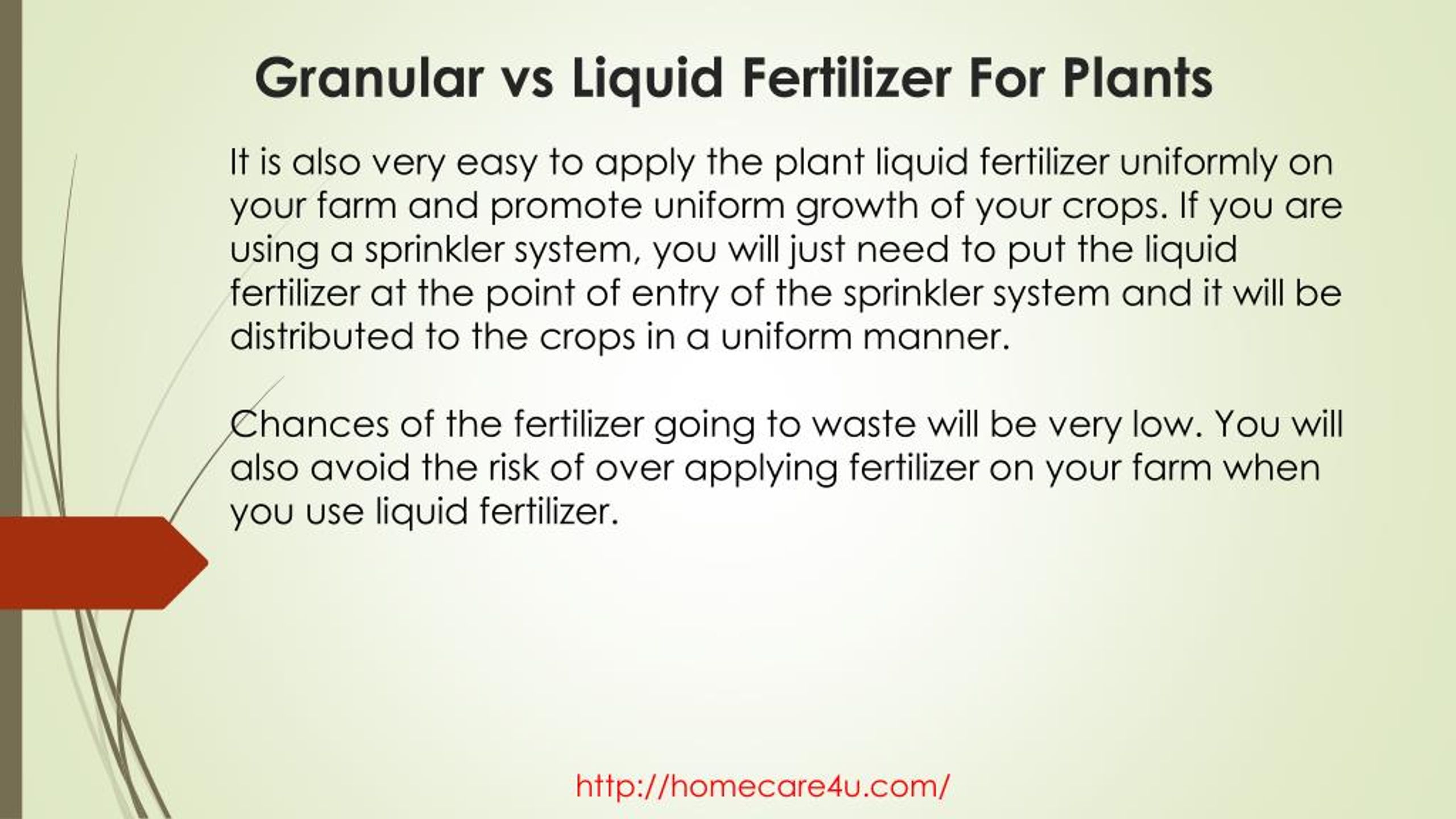 PPT - Granular Vs Liquid Fertilizer For Plants PowerPoint Presentation ...