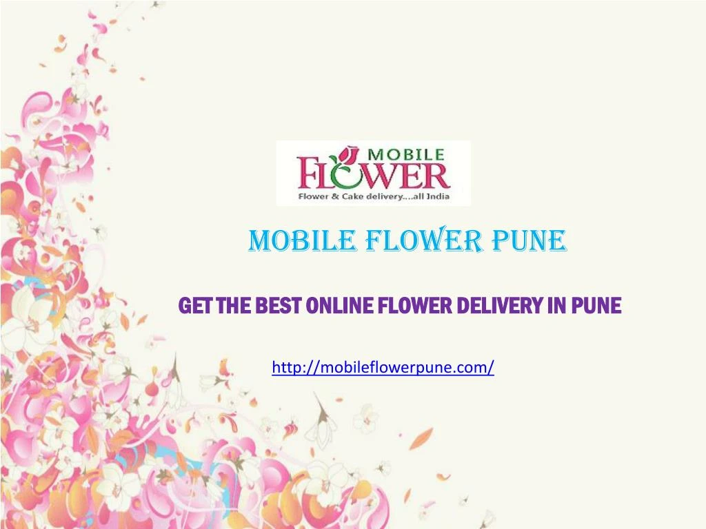 PPT Online Flower Delivery in Pune PowerPoint Presentation, free download ID7415270