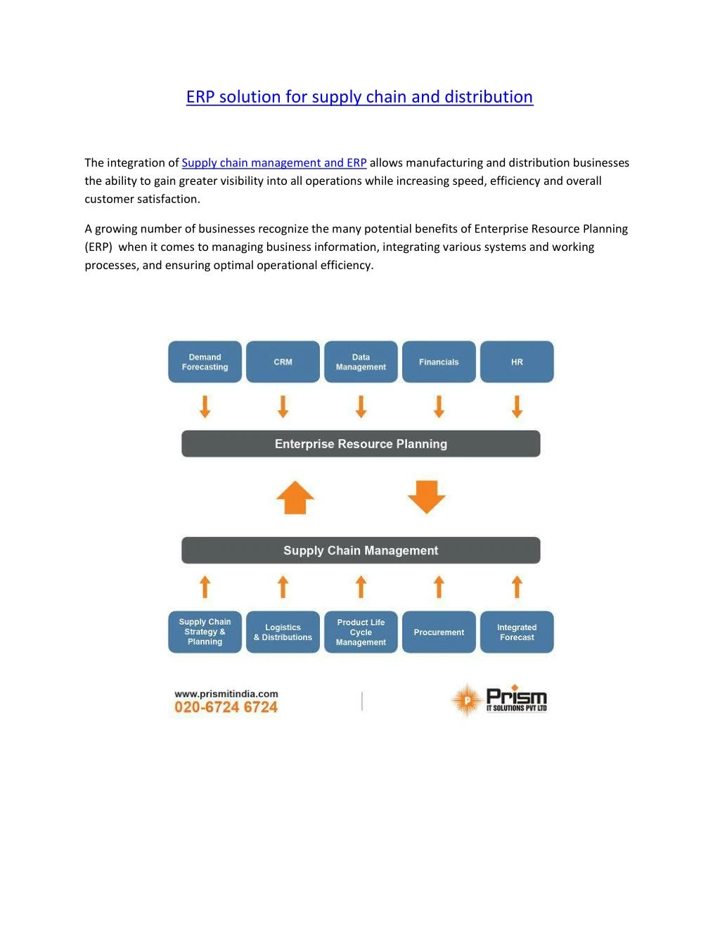 information systems in scm and erp information systems in scm and erp