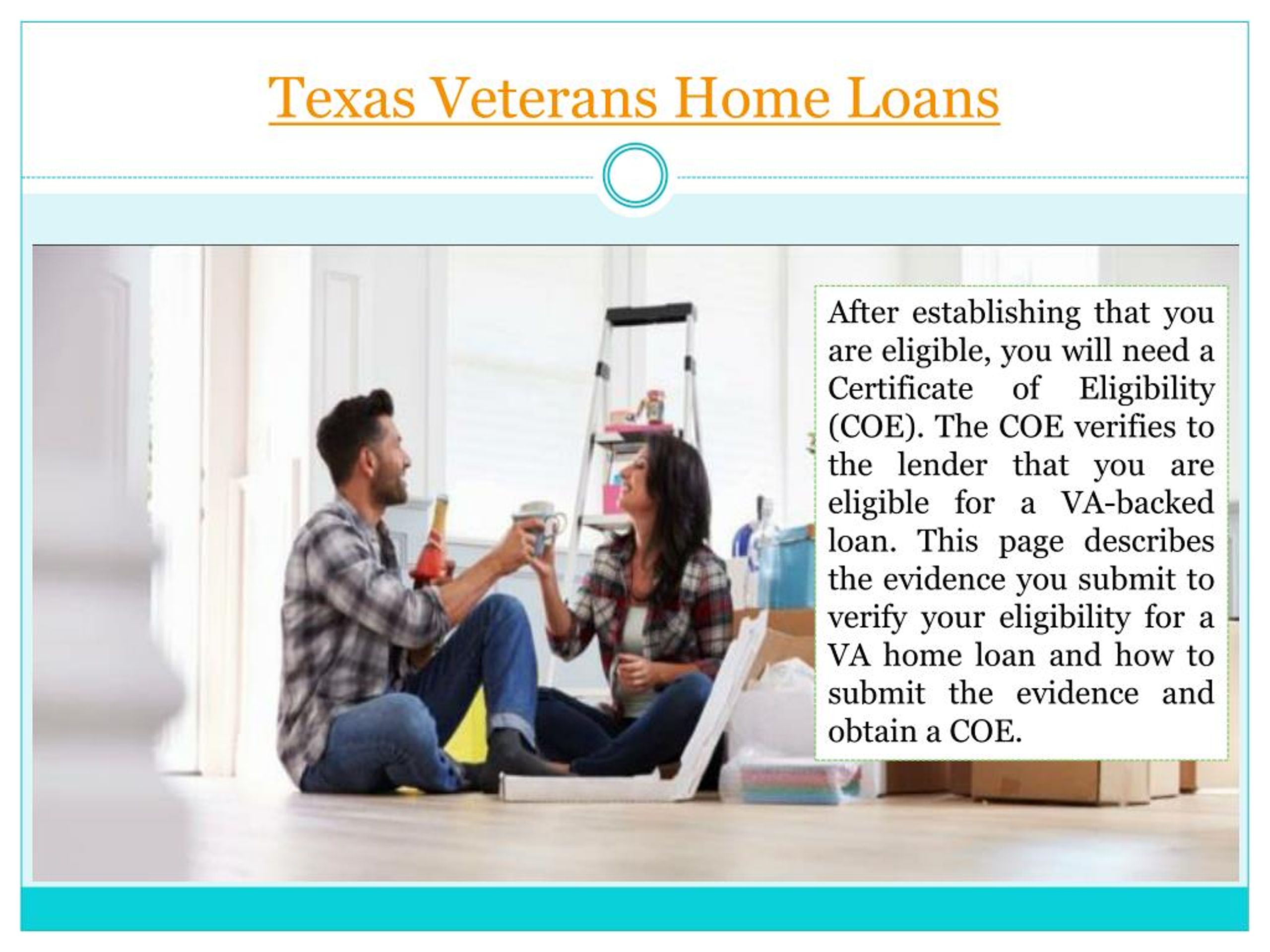 PPT Texas Veterans Home Loans PowerPoint Presentation, free download ID7416061