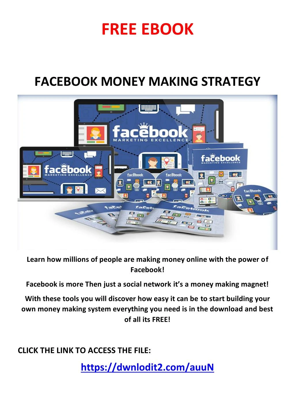 facebook money making system