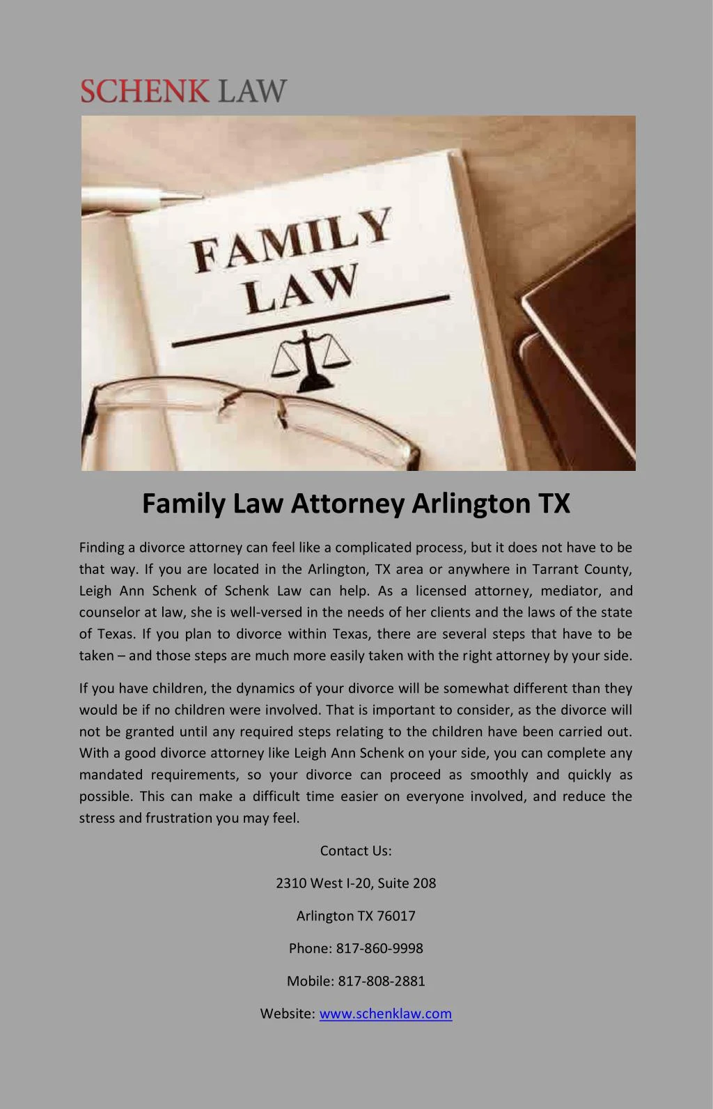 PPT Family Law Attorney Arlington TX PowerPoint Presentation, free