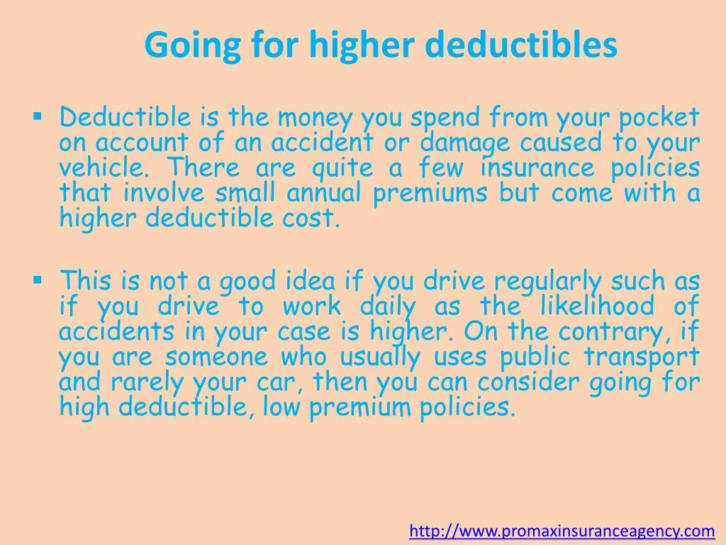 High Deductible vs Low Deductible - Best Option for Car ...