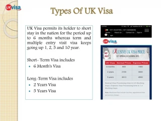 Uk visa types