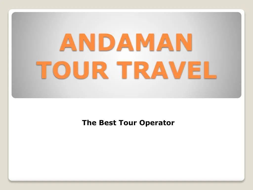 andaman tour travel n.