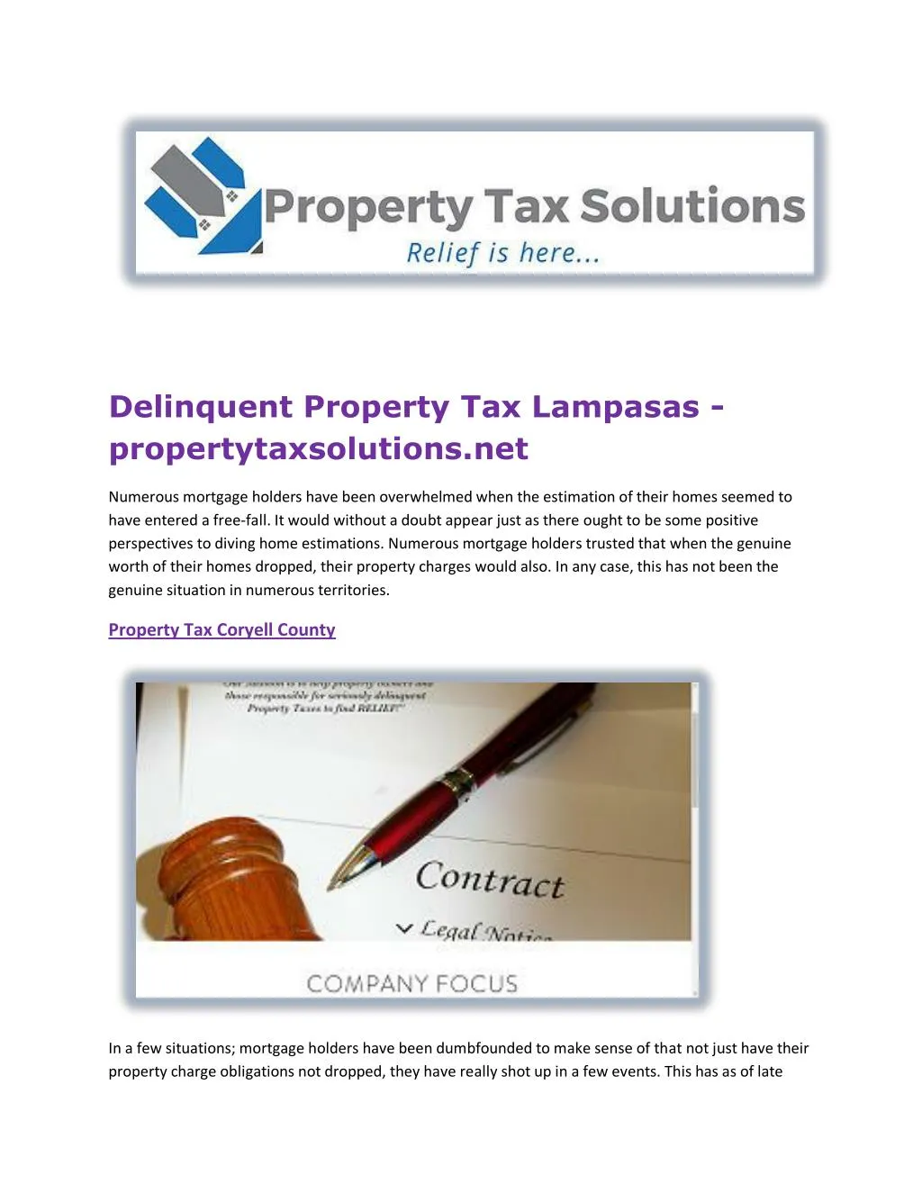 PPT Property Tax Coryell County PowerPoint Presentation, free