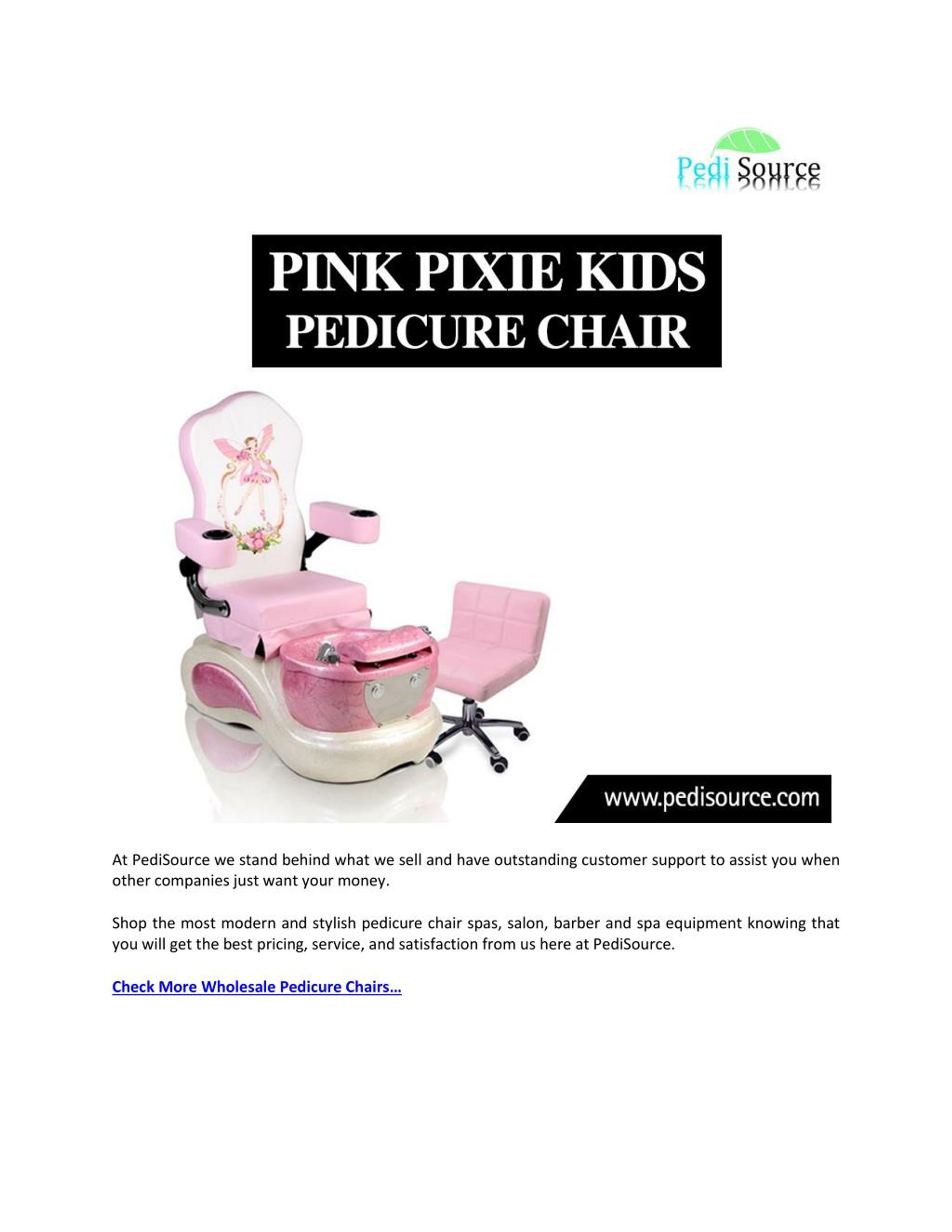 Ppt Kids Pedicure Chair Powerpoint Presentation Free Download