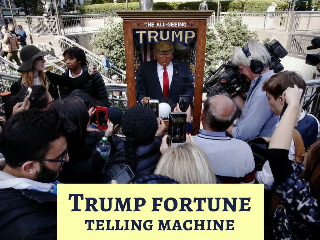 trump fortune telling machine n.