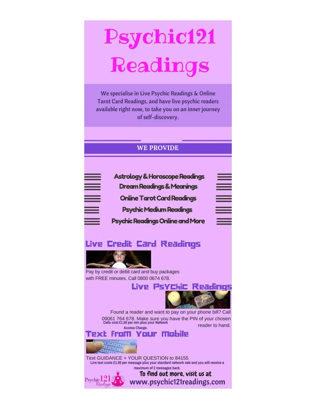 free psychic reading without credit card