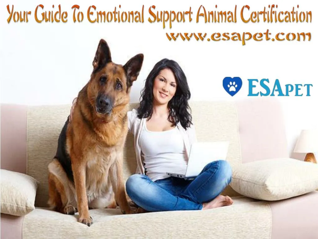 PPT Your Guide to Emotional Support Animal Certification PowerPoint