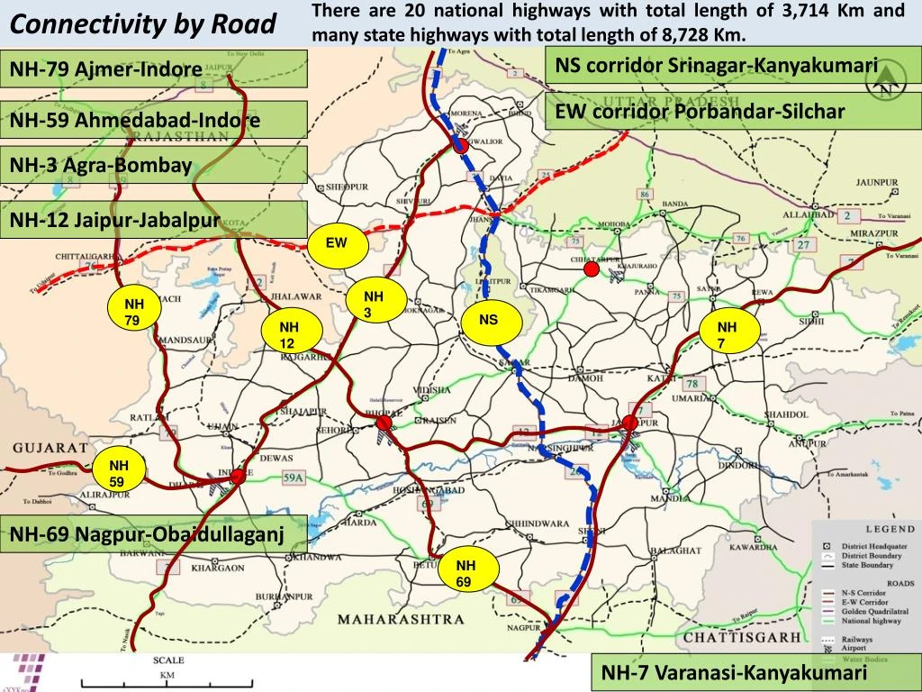 PPT - Madhya PRadesh Connectivity & Diversity PowerPoint Presentation ...