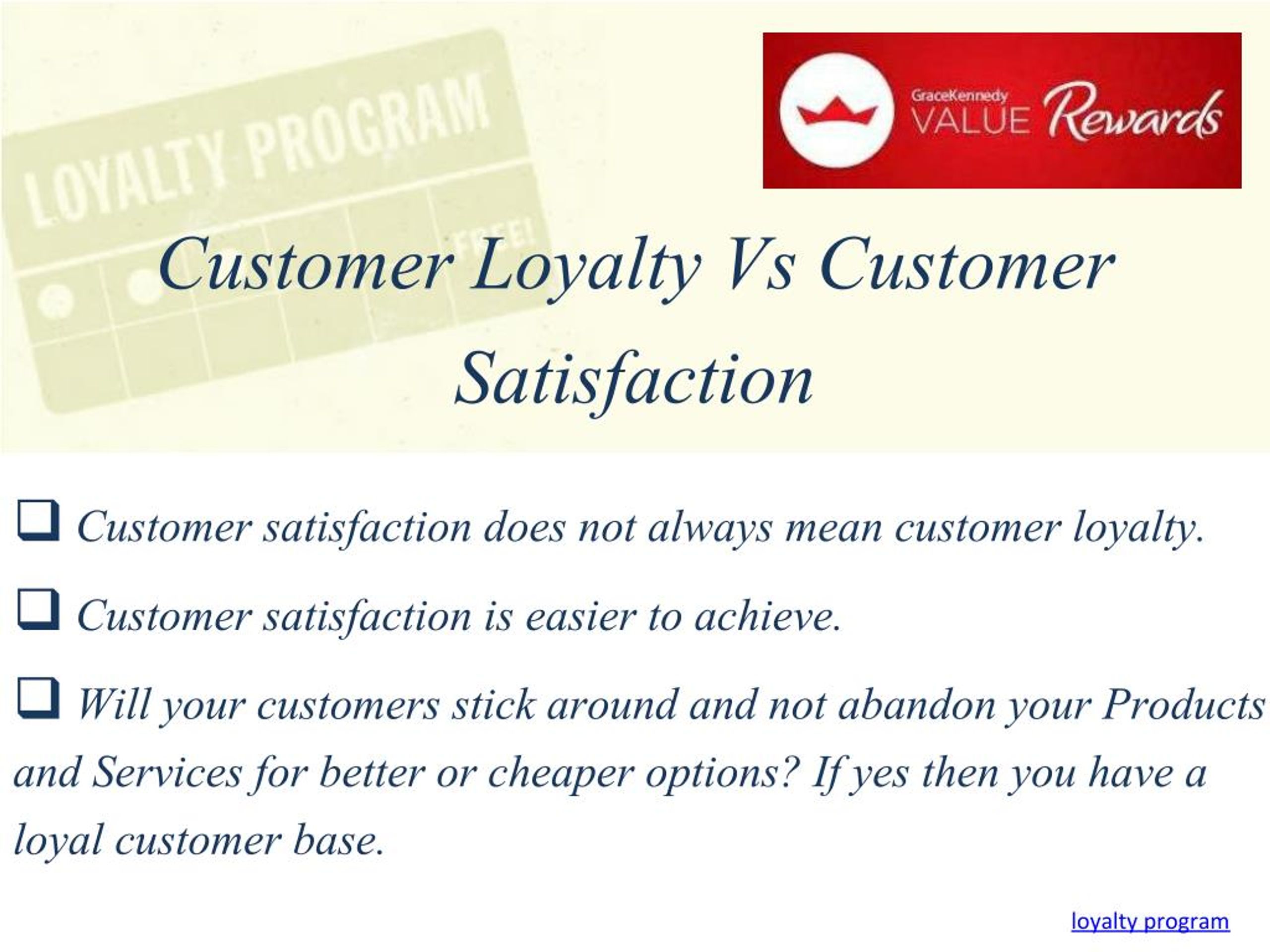 dissertation on customer loyalty customer satisfaction and profitability