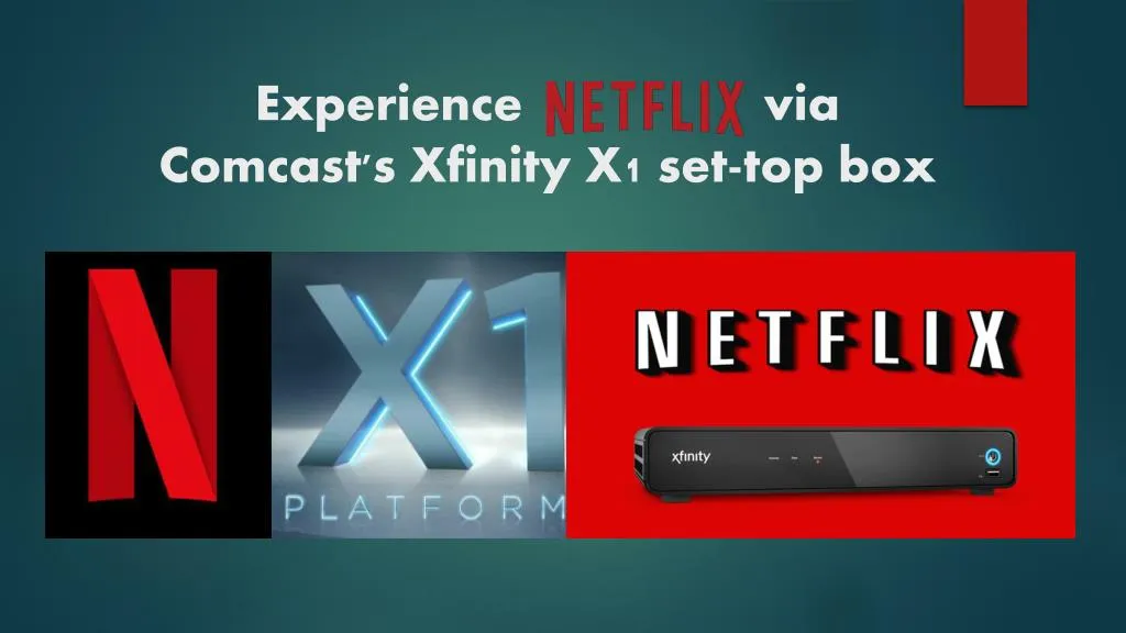 PPT - Call 1-855-293-0942 Experience Netflix via Comcast's Xfinity X1 ...