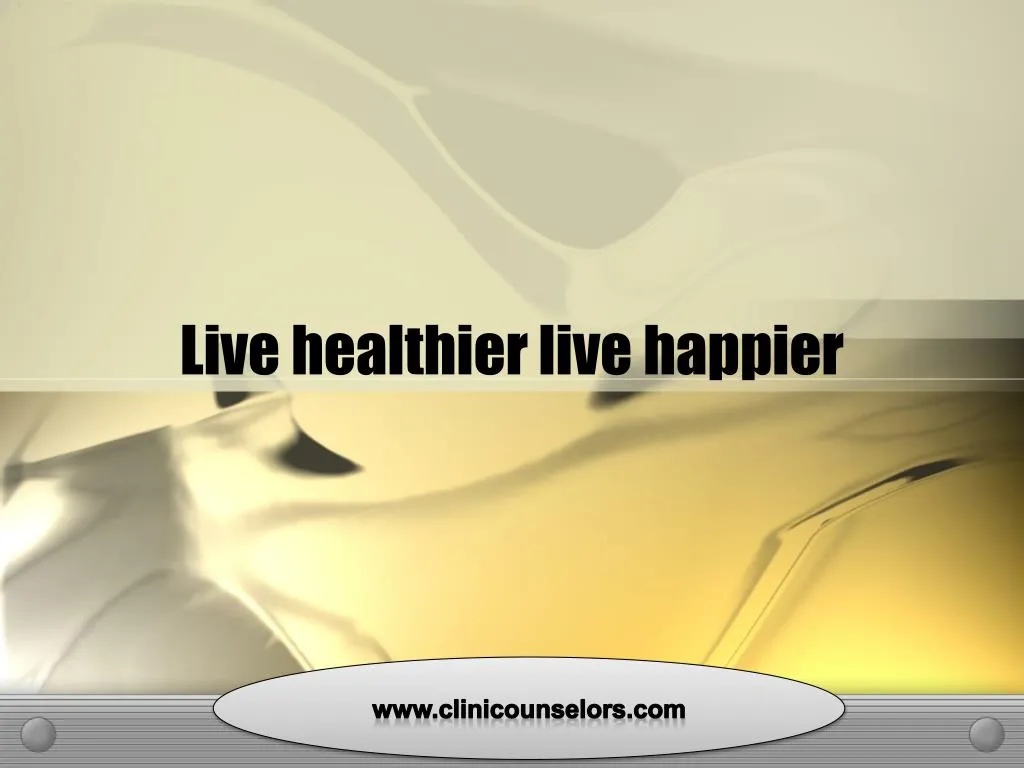 live healthier live happier n.