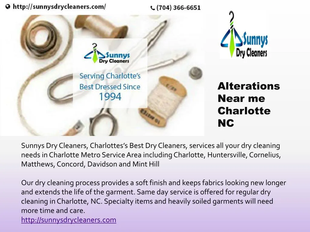 PPT - Alterations Near me Charlotte NC | Laundry Services ...