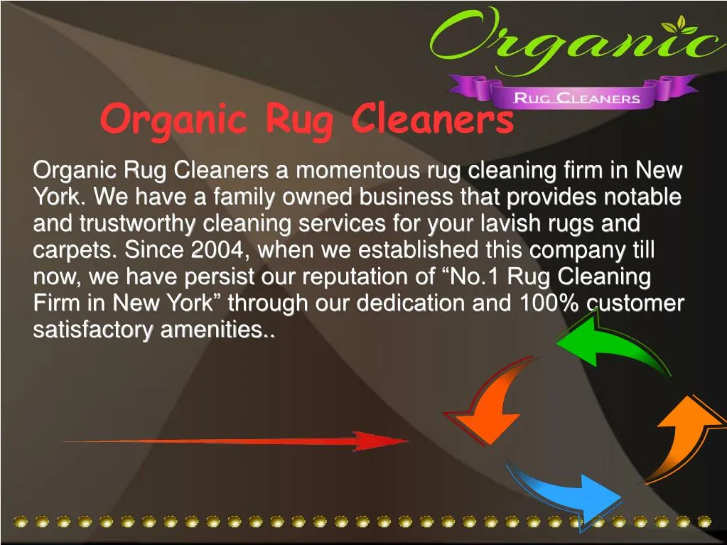 organic rug cleaners n.