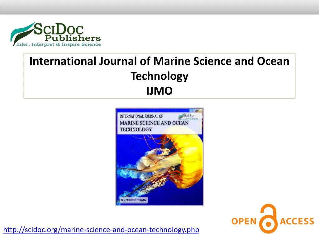 research paper in marine science