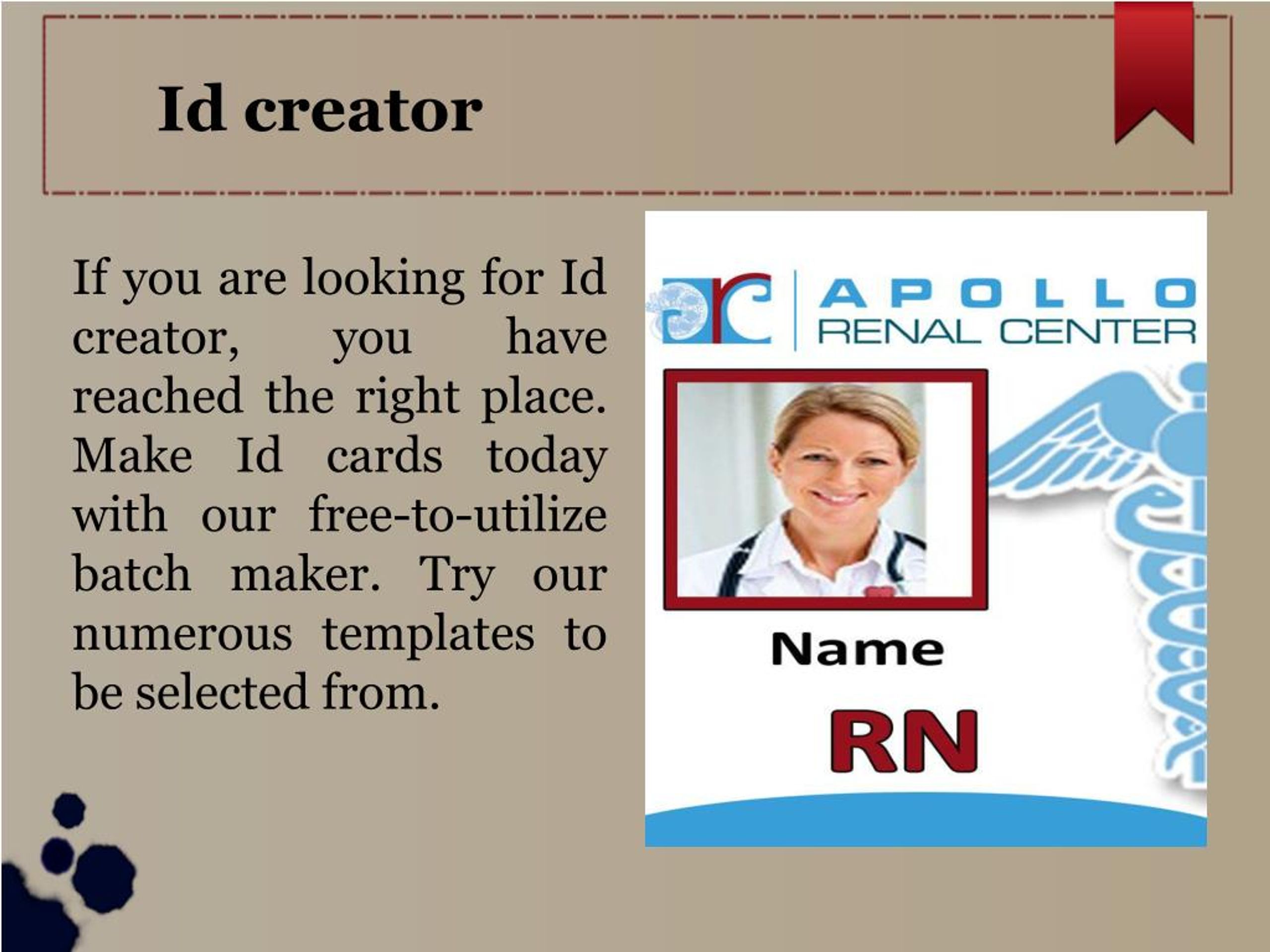 Badge Maker: Free Online ID Card Software - IDCreator