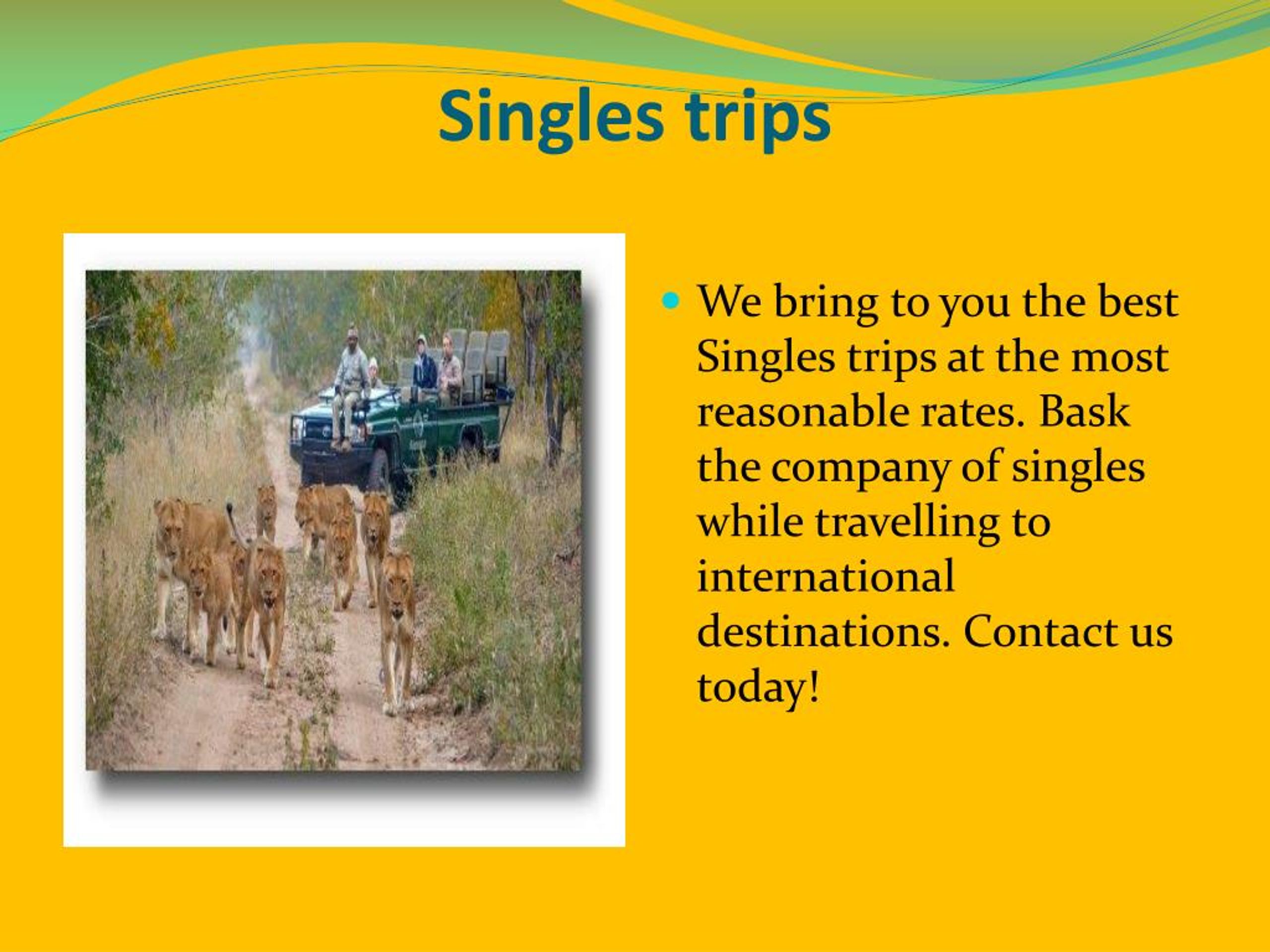 singles trips to israel