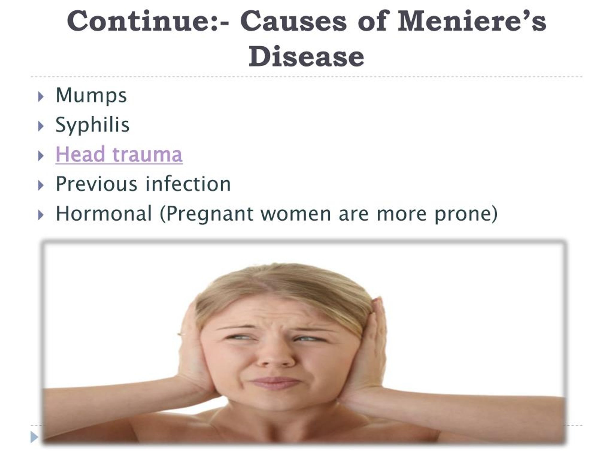 PPT - Meniere&#39;s Disease PowerPoint Presentation - ID:7436493