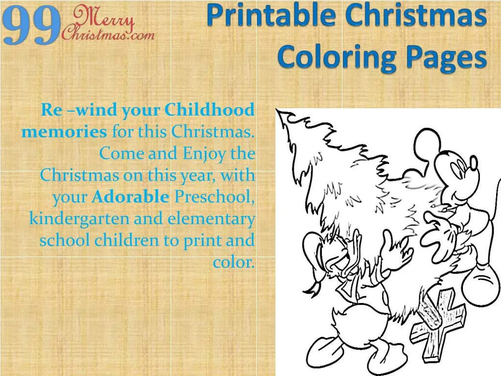 990 Christmas Coloring Pages For Elementary School Pictures