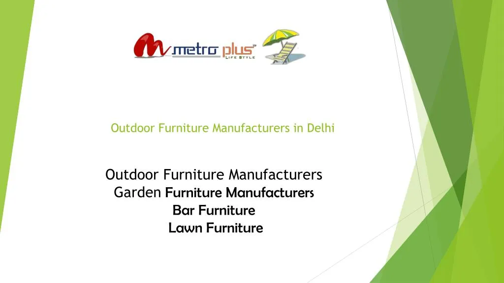 outdoor furniture manufacturers in delhi n.