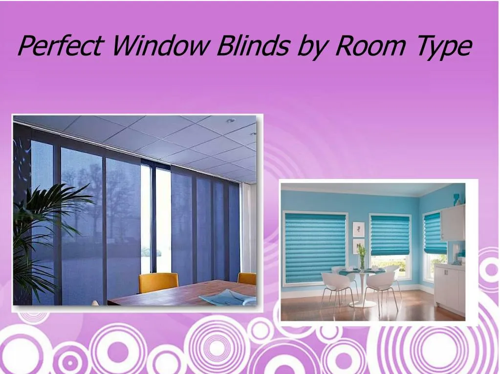 perfect window blinds by room type n.