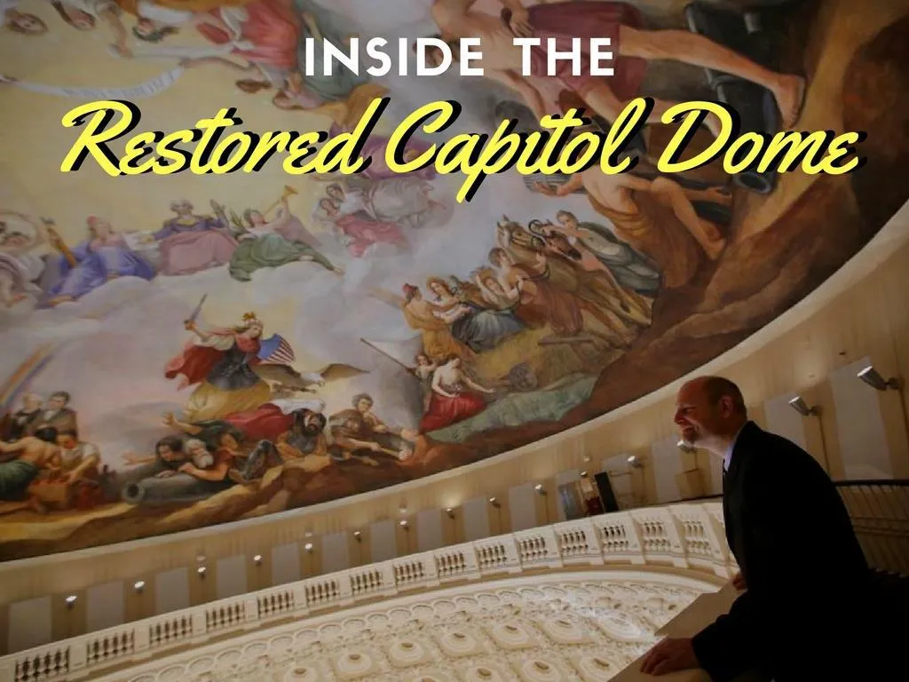 inside the reestablished capitol dome n.