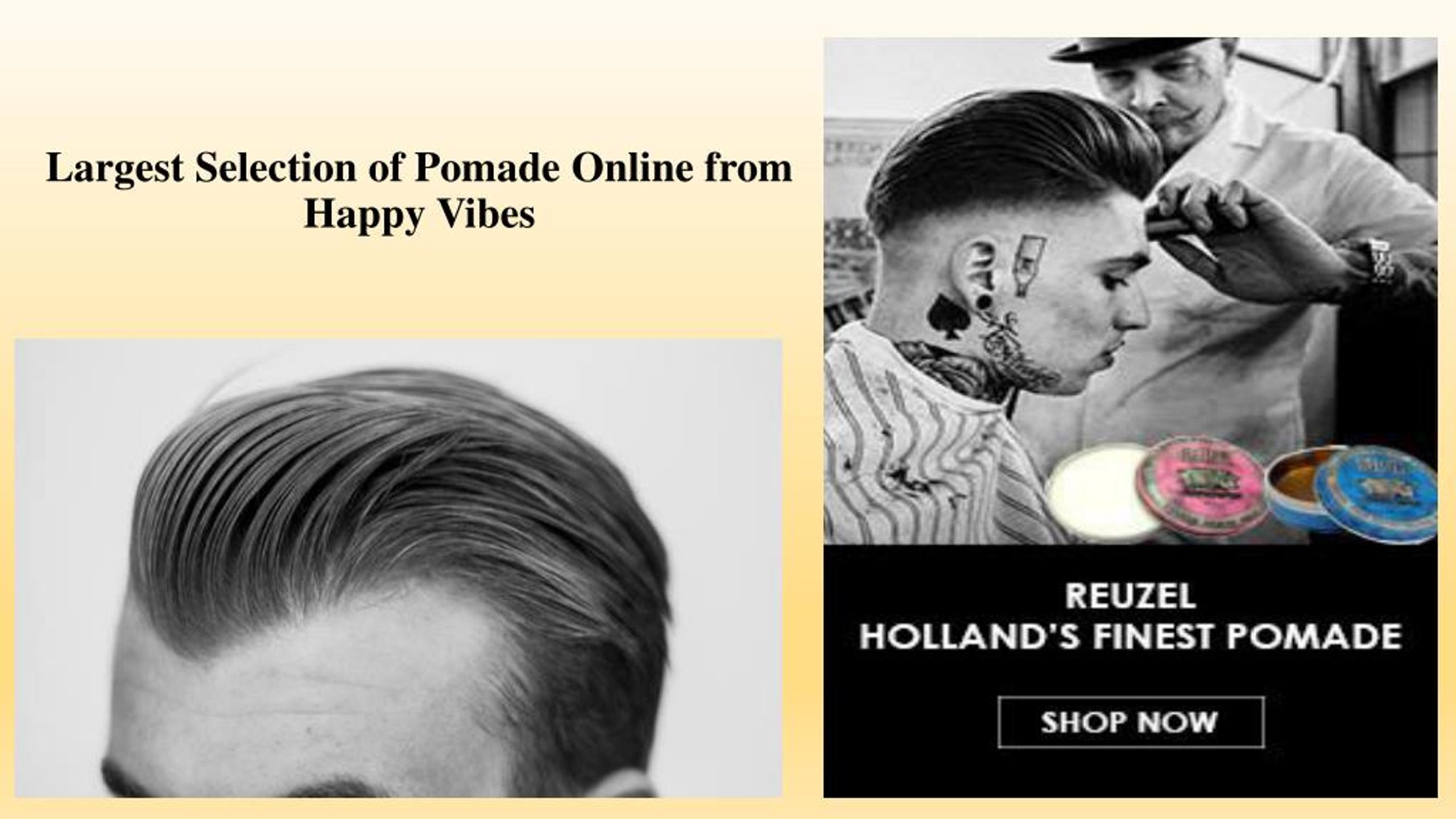 PPT - Men Hair Pomades to Style your Hair PowerPoint Presentation, free  download - ID:7442314