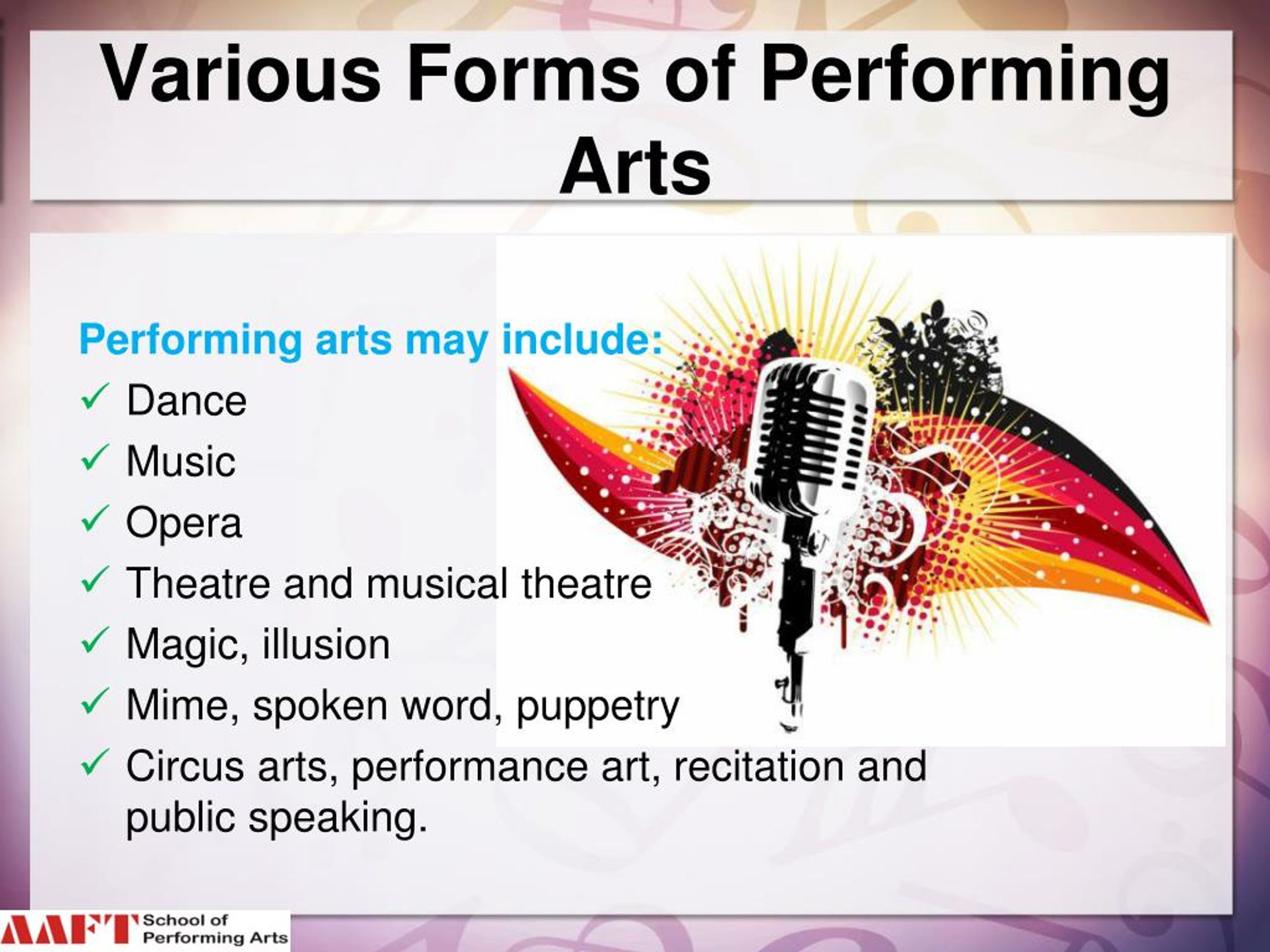 PPT How To Make A Career In Performing Arts PowerPoint Presentation 