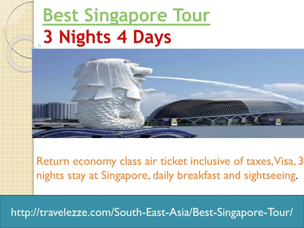 best singapore tour 3 nights 4 days n.