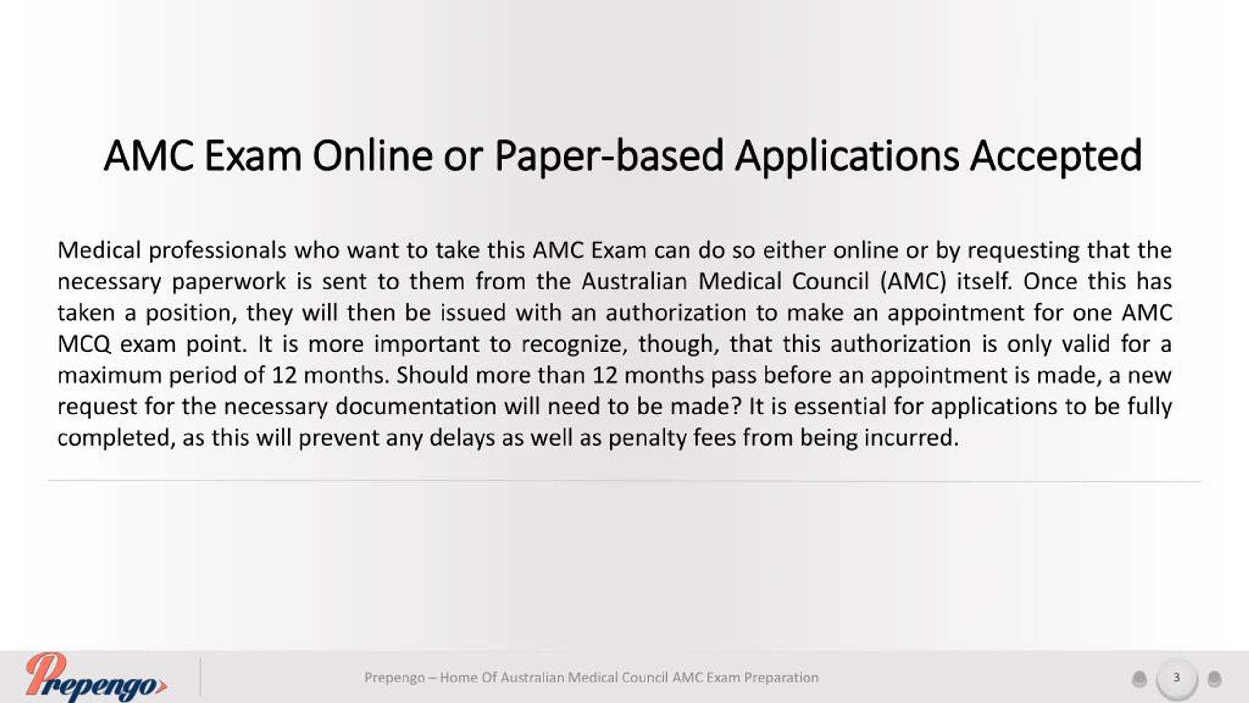 PPT - How to Apply Write the AMC MCQ Exam PowerPoint Presentation, free - ID:7444055