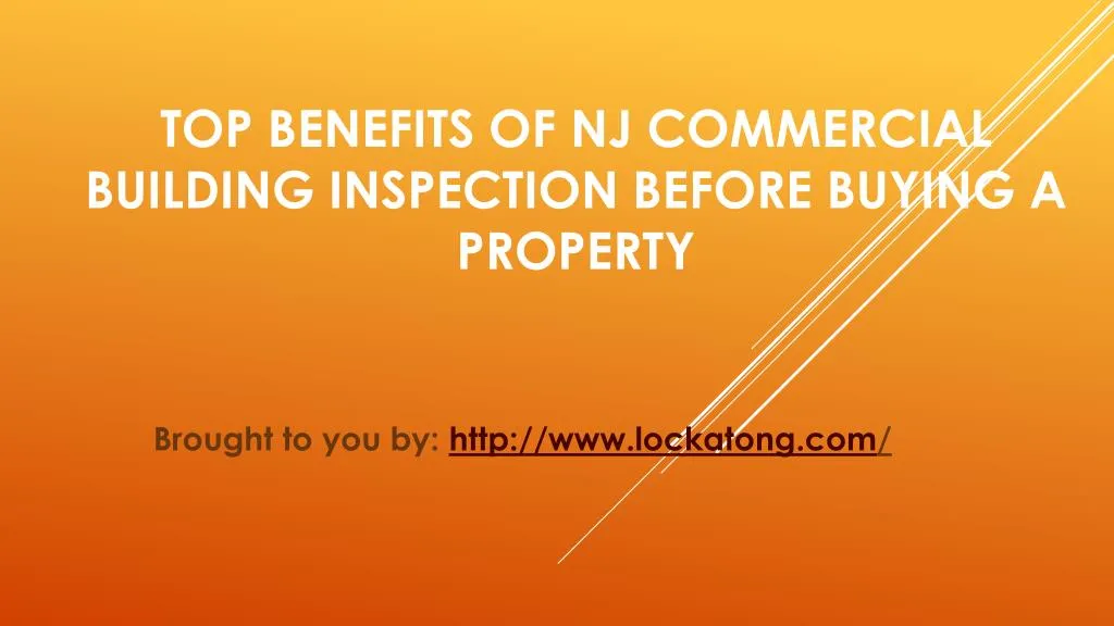 top benefits of nj commercial building inspection before buying a property n.