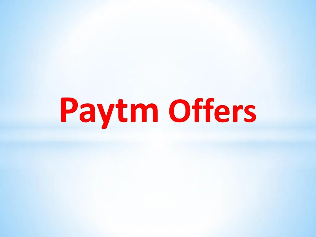 paytm offers n.