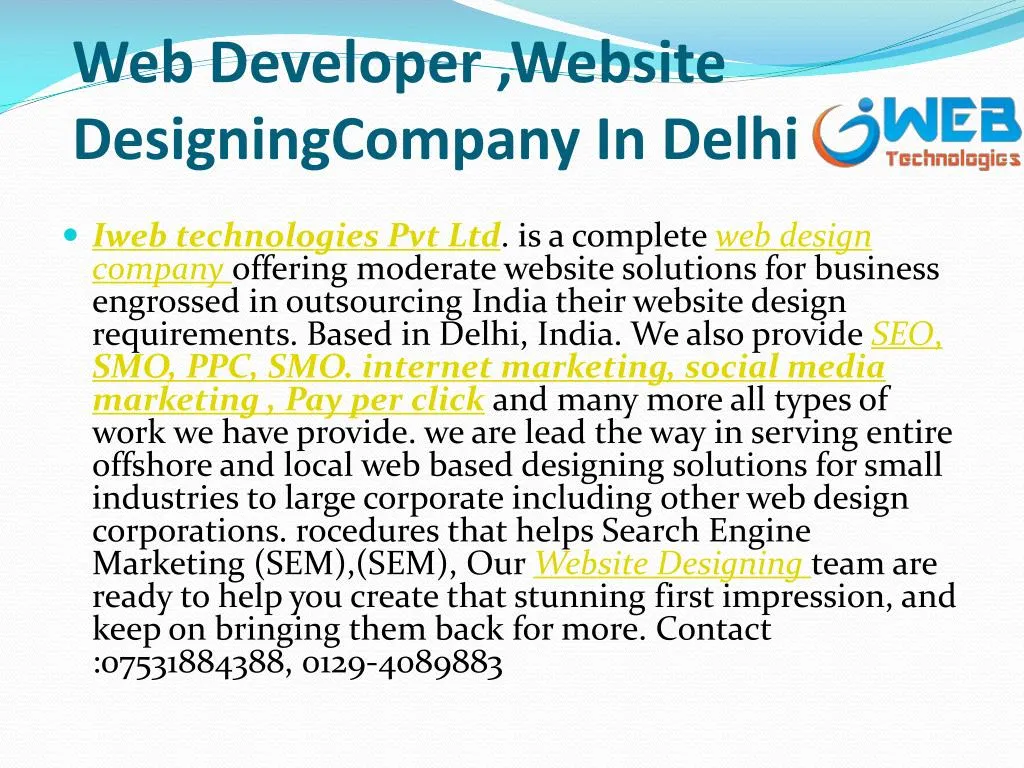 w eb developer website designingcompany in delhi n.