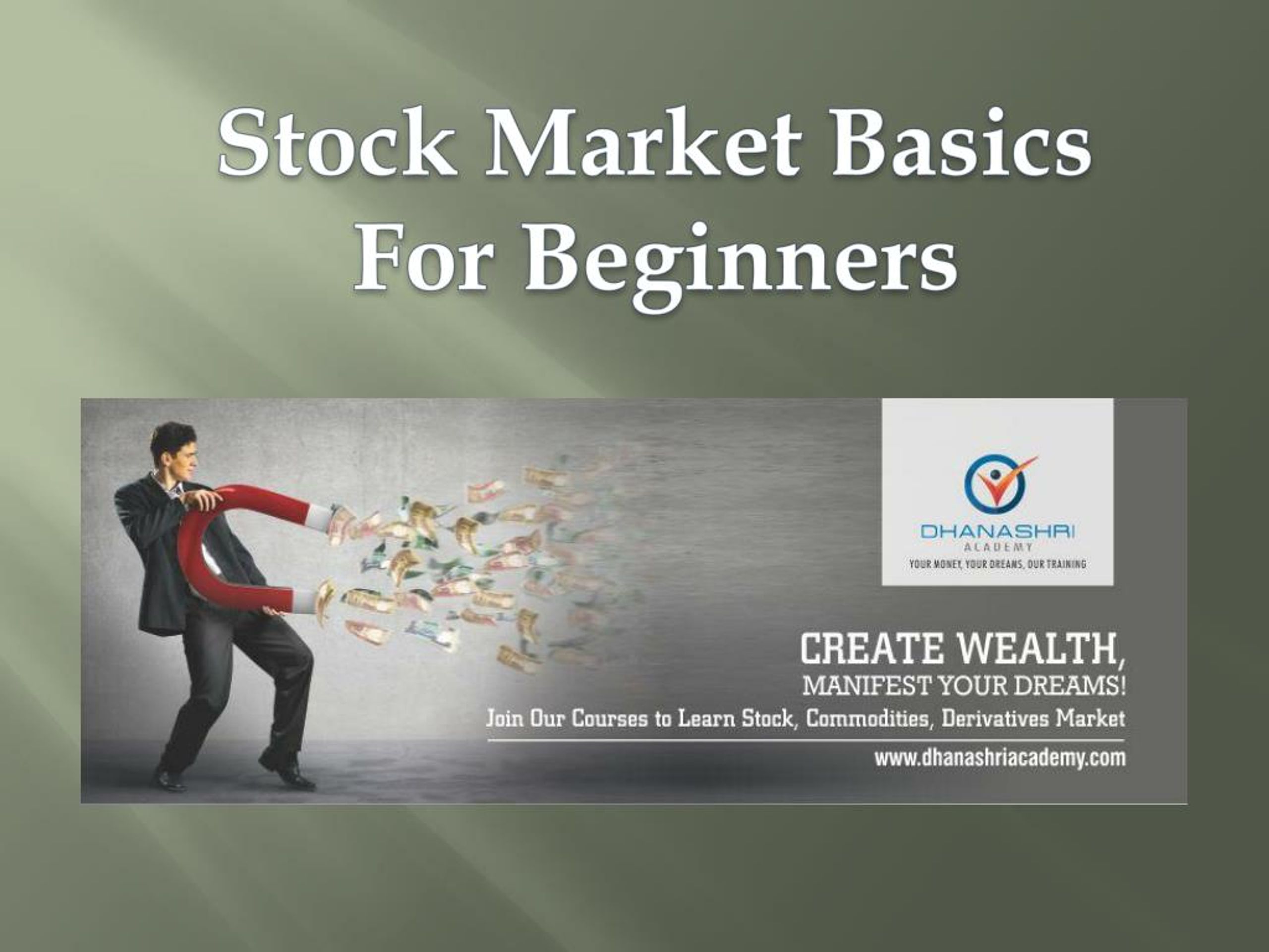 Basics Of The Stock Market For Beginners