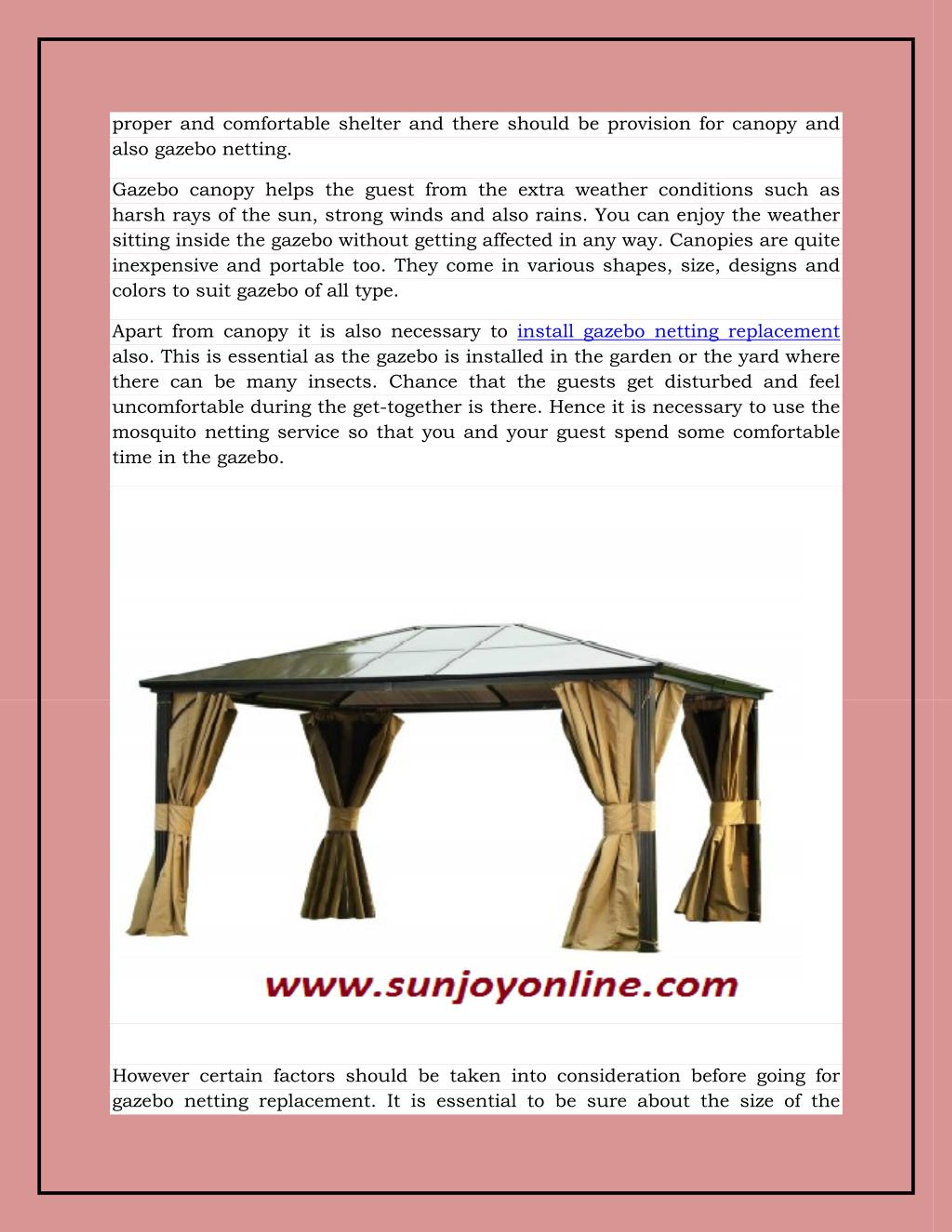 Ppt Some Important Considerations Before Installing Gazebo