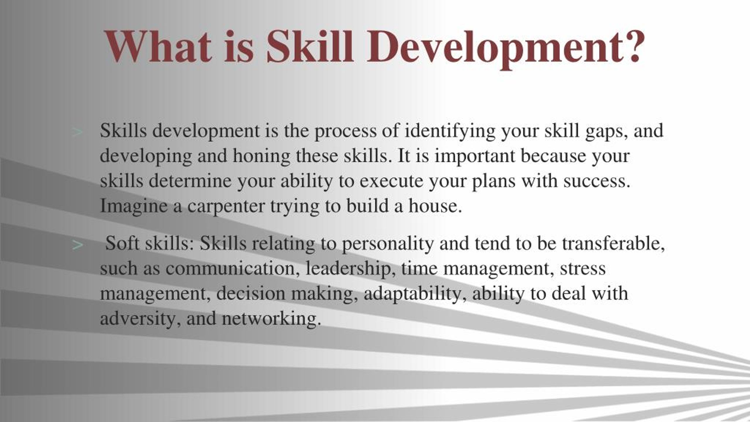 PPT Skill Development Online Exam PowerPoint Presentation Free 