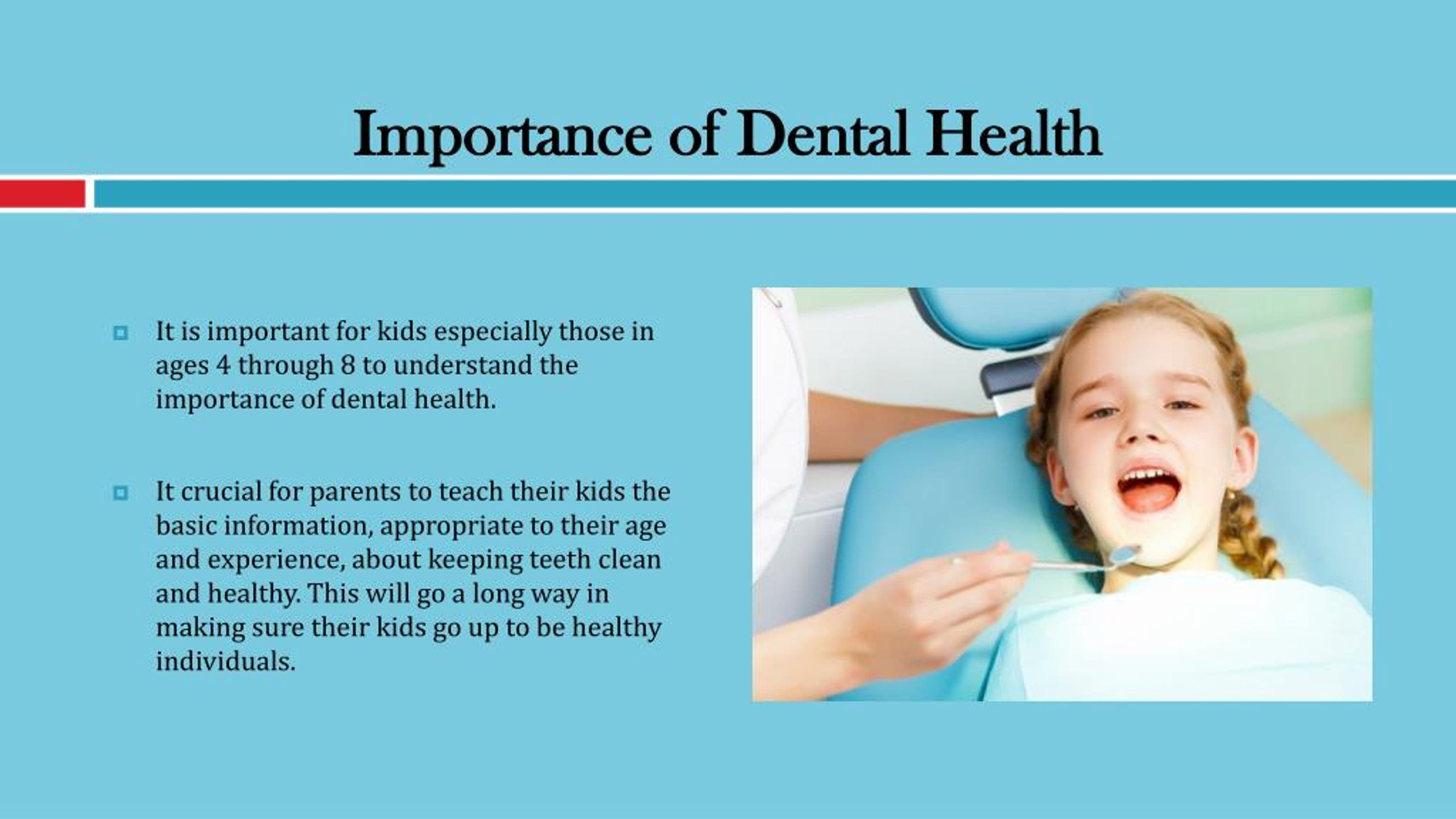 essay on the importance of teeth