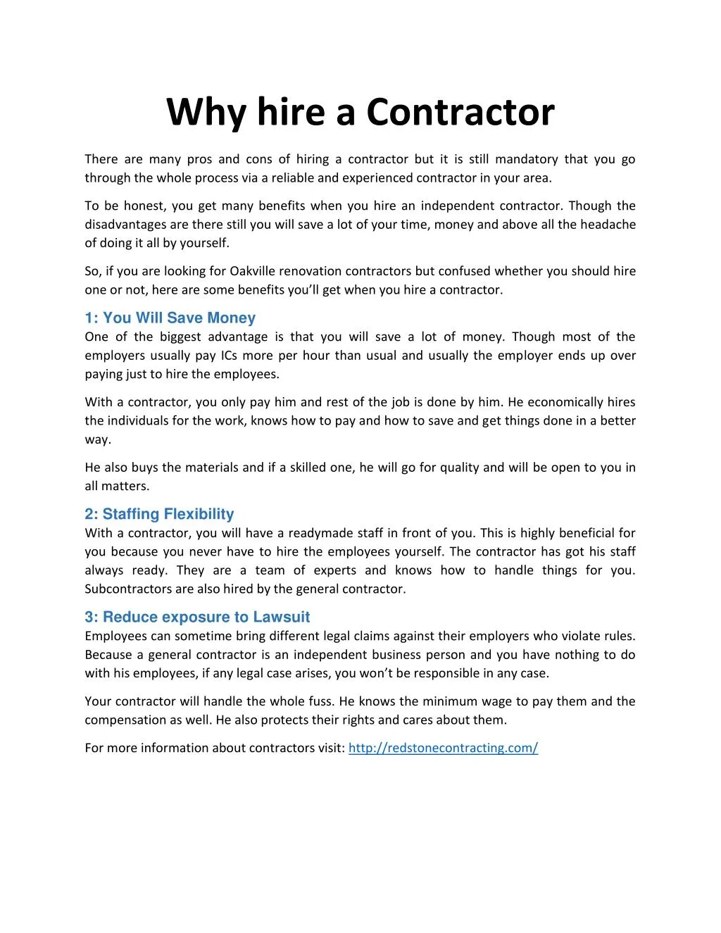 PPT - Why Hire A Contractor? PowerPoint Presentation, Free Download ...