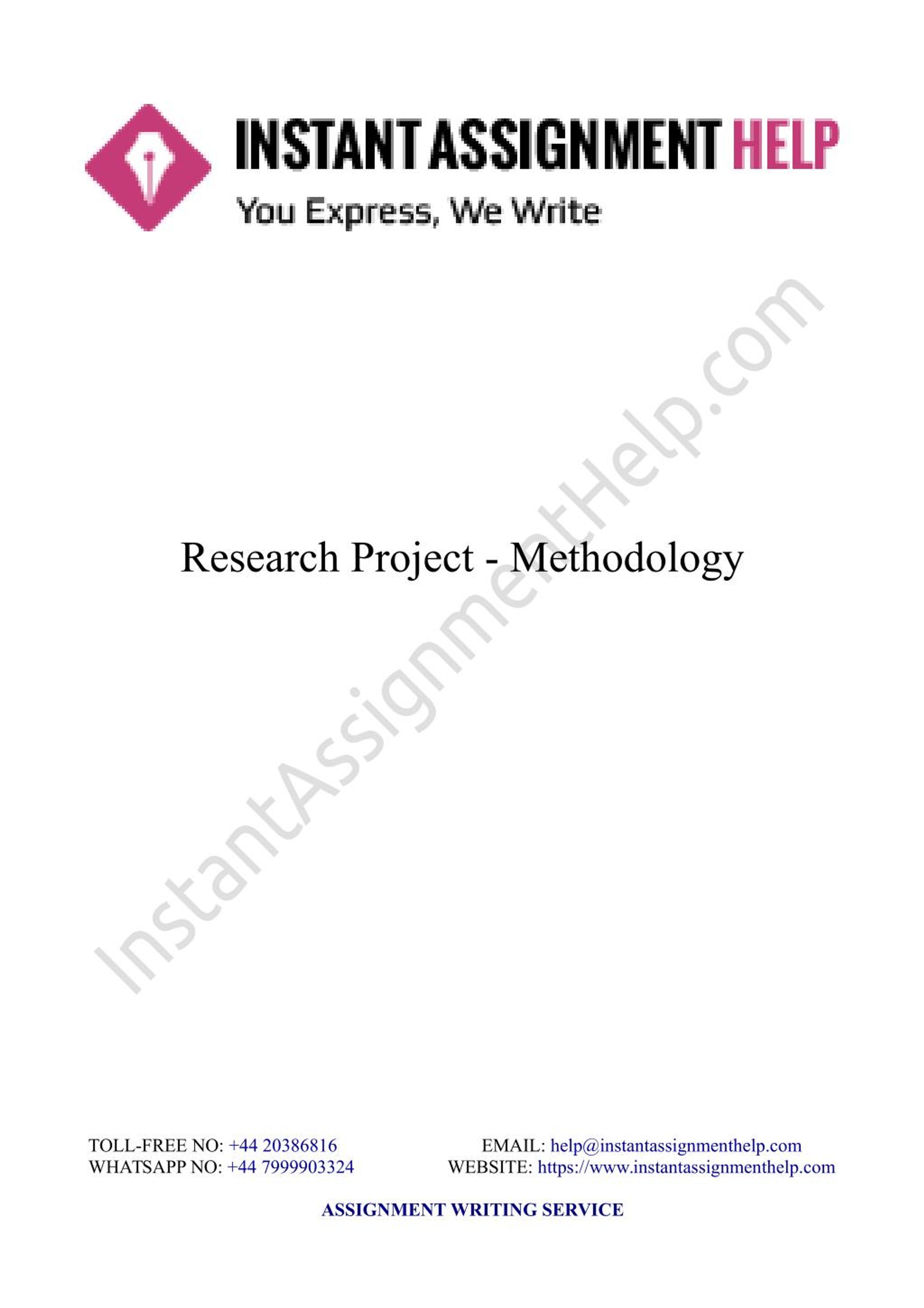 research paper on research methodology