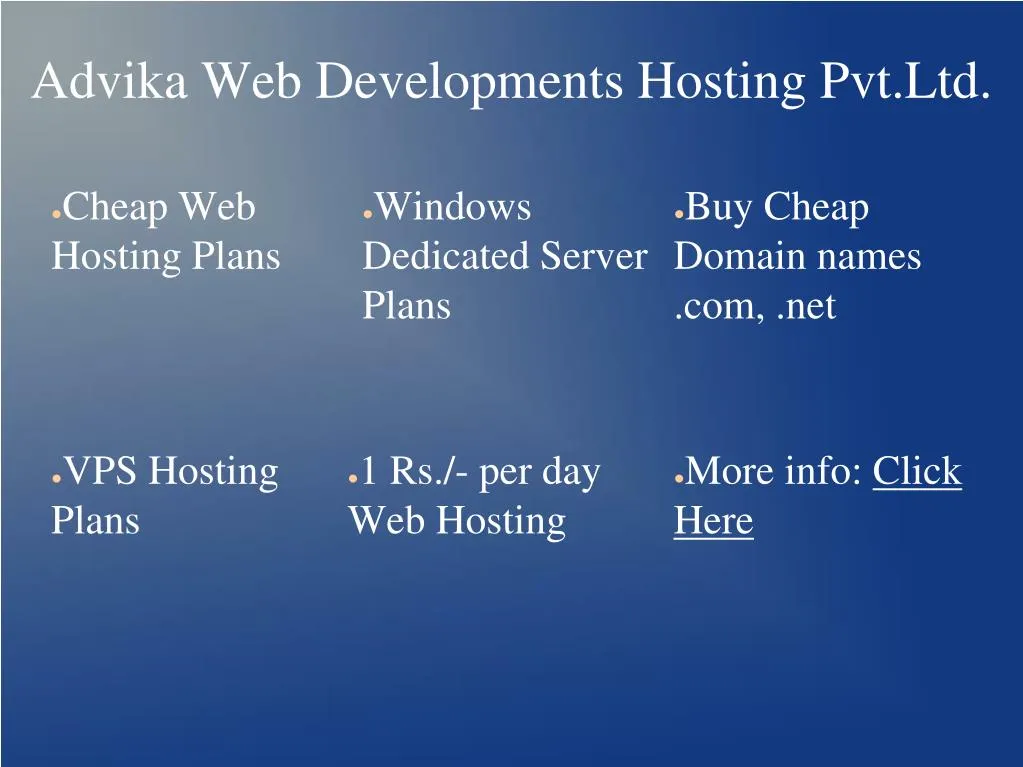 Ppt Web Hosting India Vps Hosting India Dedicated Hosting Images, Photos, Reviews