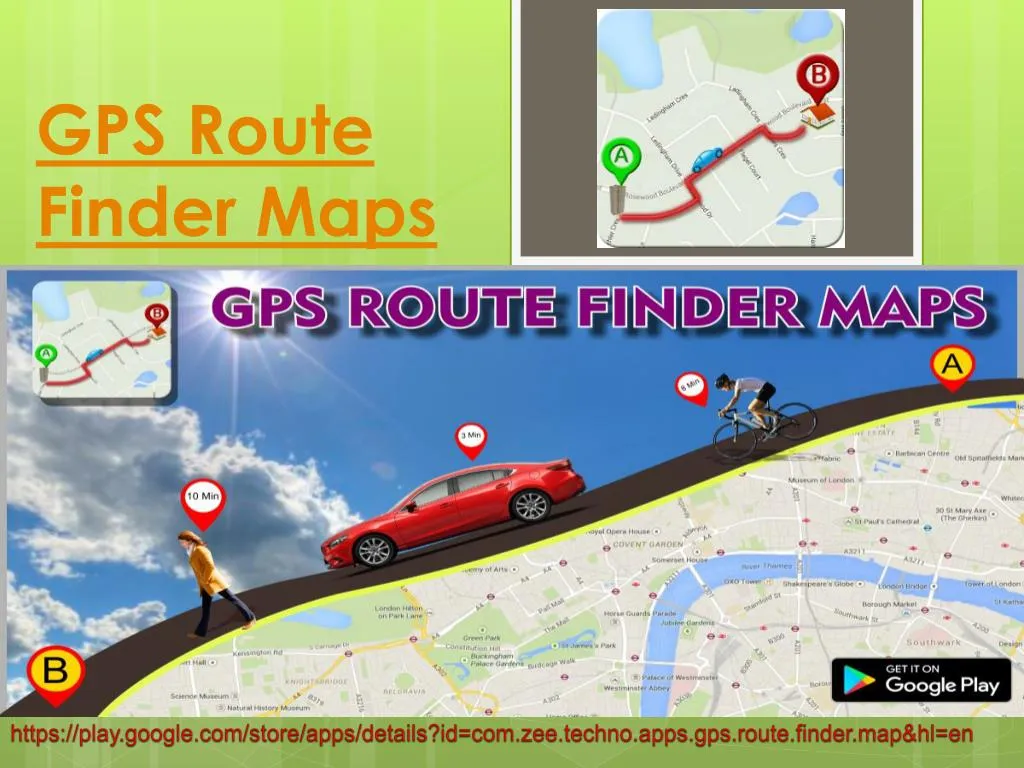 gps route finder maps n.