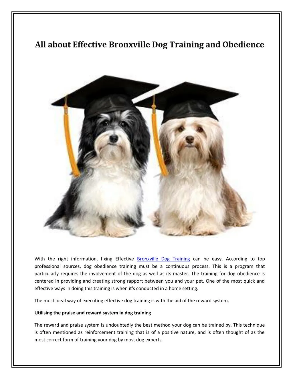 PPT Garden City Dog Training PowerPoint Presentation, free download