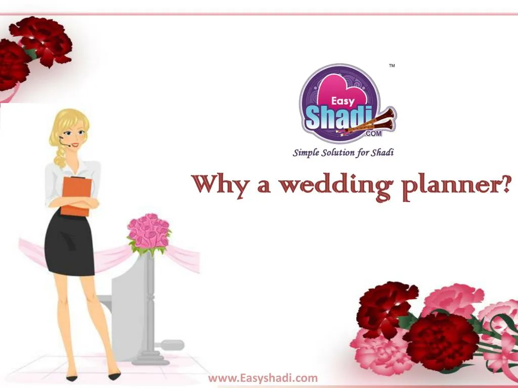 why a wedding planner n.