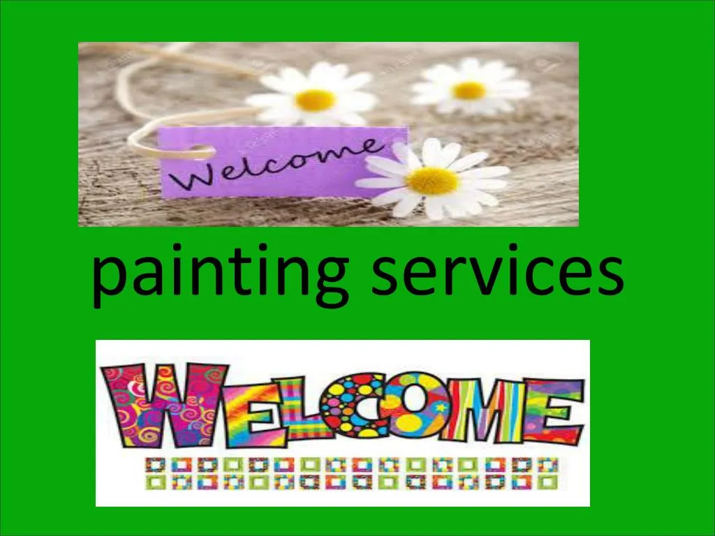 painting services n.