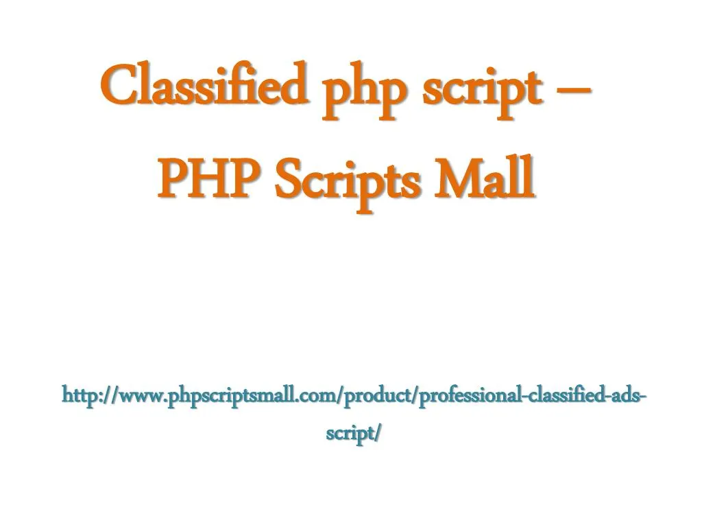 classified php script php scripts mall n.